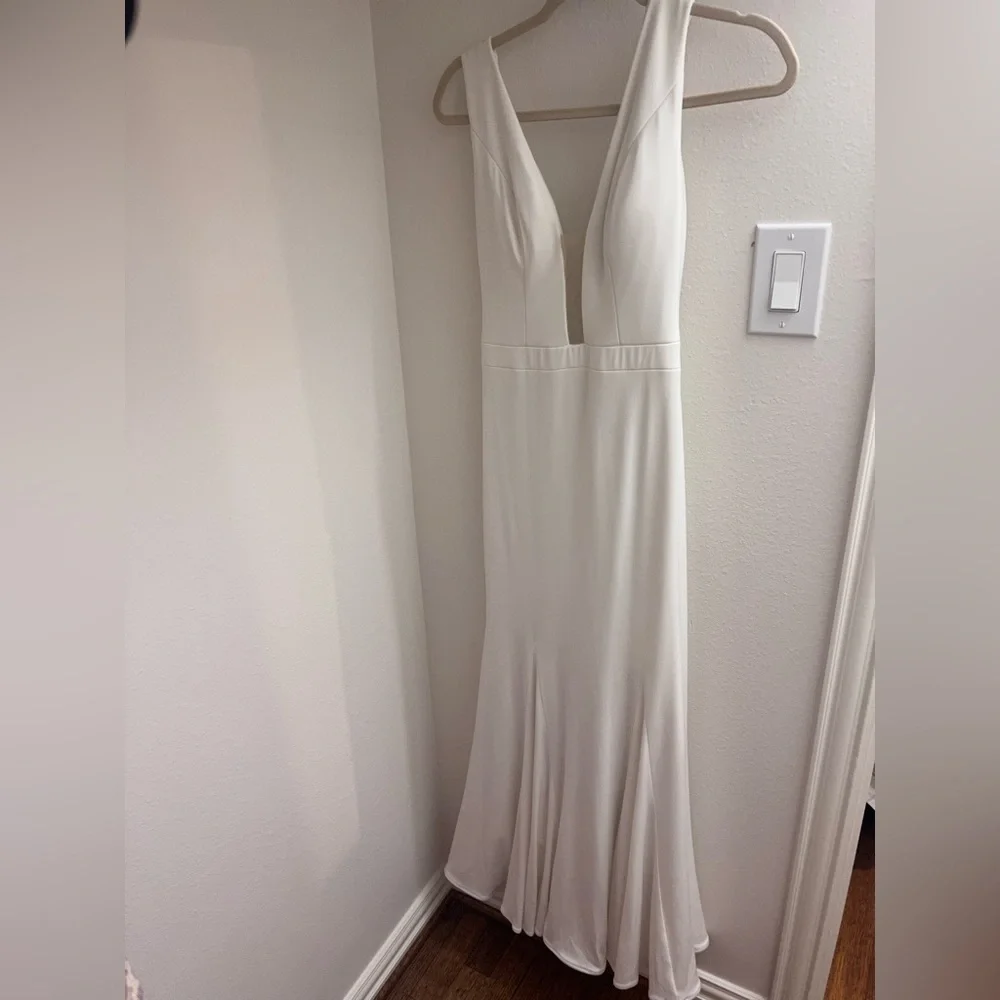 Jovani White Dress 22884 - Picture 16 of 16